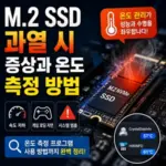 M.2 SSD 과열 시 증상과 온도 측정 방법