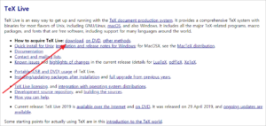 tex live utility listing failed 2019 tex live utility listing failed 2019