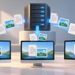 윈도우 서버 2022 / Active Directory / 그룹 정책 / 파일 배포