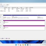 윈도우 11 / 디스크 관리 / 스팸 볼륨 만드는 방법
